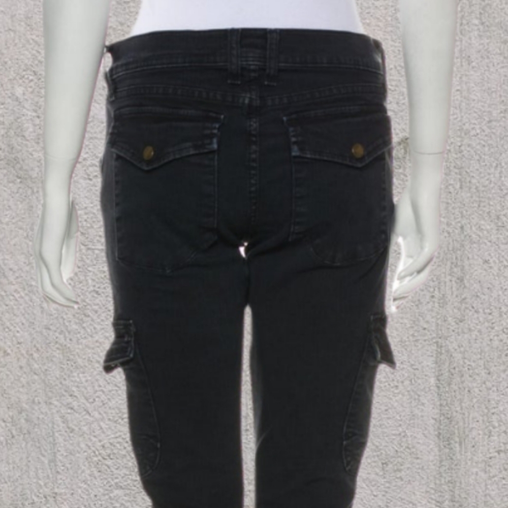 Current/Elliott Mid-Rise Straight Leg Cargo Jeans | M | US 29